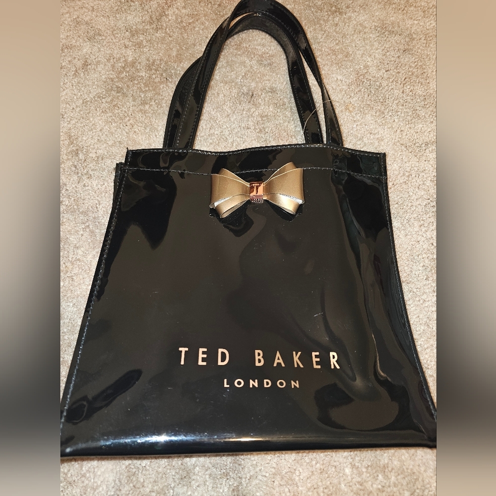 Ted Baker London black bag with bow